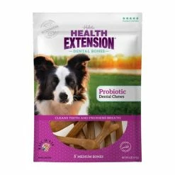 Brand new 🎁 Health Extension Peanut Butter Flavor + Probiotic Yogurt Medium Dental 🐶 Dog Treats 🔥 -Cheap Natural Balance Store 551718 PT5. SY630 V1657659453