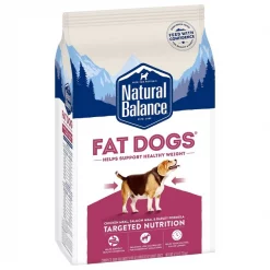 Cheap 😉 Natural Balance Fat 🐶 Dogs Chicken & Salmon Formula Low Calorie Dry 🐶 Dog Food ✨