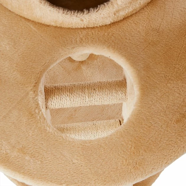 Budget 😉 Go Pet Club 48-in Classic Sisal Posts Cat Tree Condo ⌛ 5 Budget 😉 Go Pet Club 48-in Classic Sisal Posts Cat Tree Condo ⌛ - Image 5