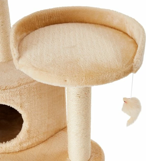 Budget 😉 Go Pet Club 48-in Classic Sisal Posts Cat Tree Condo ⌛ 7 Budget 😉 Go Pet Club 48-in Classic Sisal Posts Cat Tree Condo ⌛ - Image 7