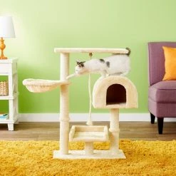 Coupon 😀 Go Pet Club 36-in Faux Fur Cat Tree & Condo ✨ -Cheap Natural Balance Store 74008 PT8. SY630 V1504634839