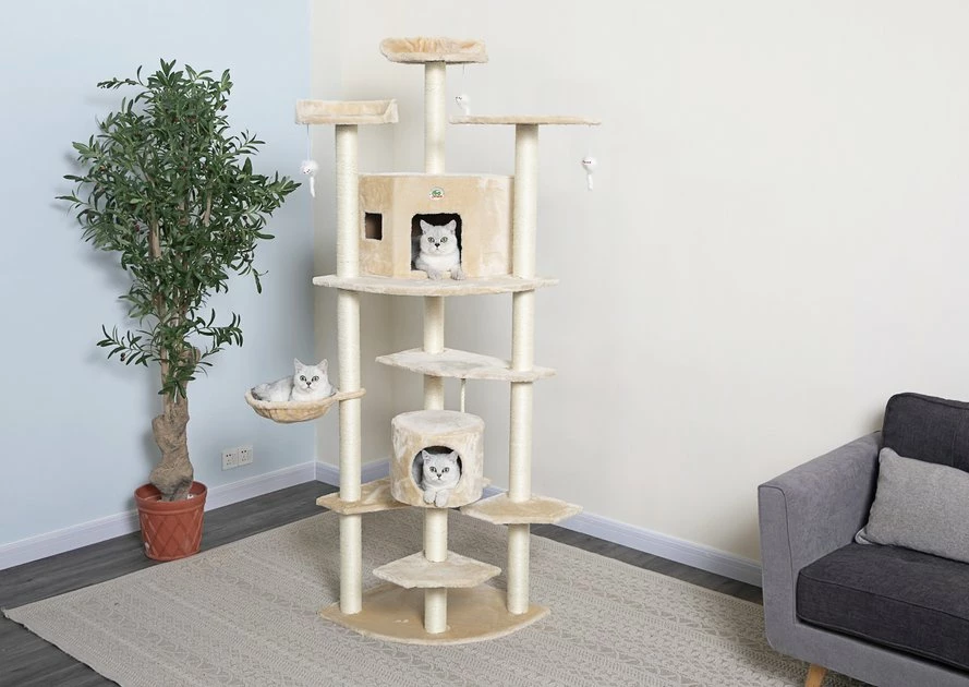 Buy ๐ฏ Go Pet Club 80-in Faux Fur Cat Tree & Condo ๐คฉ 1 Buy ๐ฏ Go Pet Club 80-in Faux Fur Cat Tree & Condo ๐คฉ