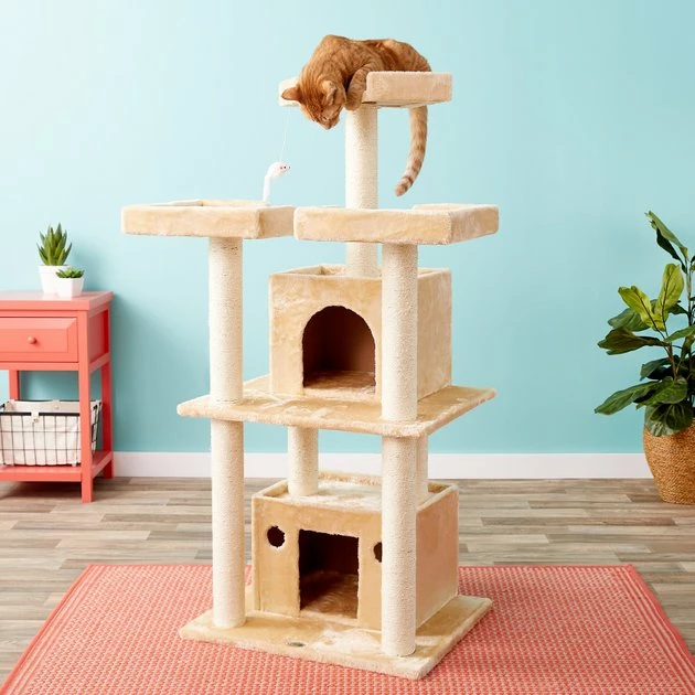 Best Pirce ๐ Go Pet Club 51-in Faux Fur Cat Tree & Condo โจ 3 Best Pirce ๐ Go Pet Club 51-in Faux Fur Cat Tree & Condo โจ - Image 3