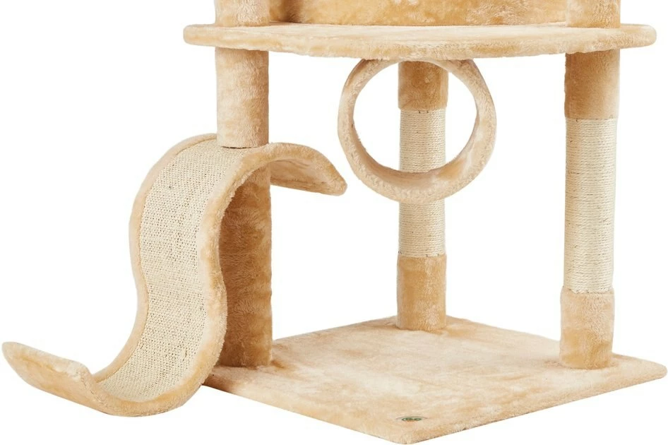 Outlet 🛒 Go Pet Club 55-in Slide Cat Tree ❤️ 4 Outlet 🛒 Go Pet Club 55-in Slide Cat Tree ❤️ - Image 4