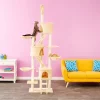 Brand new 🛒 Go Pet Club 106-in Floor-to-Ceiling Faux Fur Cat Tree & Condo 🛒