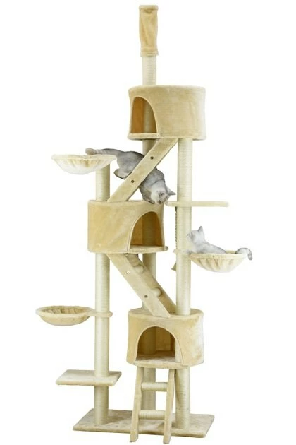 Brand new ๐ Go Pet Club 106-in Floor-to-Ceiling Faux Fur Cat Tree & Condo ๐ 5 Brand new ๐ Go Pet Club 106-in Floor-to-Ceiling Faux Fur Cat Tree & Condo ๐ - Image 5