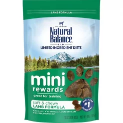 Hot Sale 🌟 Natural Balance Limited Ingredient Diets Mini-Rewards Lamb Formula 🦮 Dog Treats 🧨