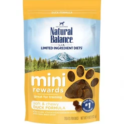 Wholesale ⌛ Natural Balance Limited Ingredient Diets Mini-Rewards Duck Formula 🦮 Dog Treats 🔔