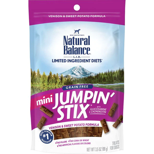 Coupon ๐ Natural Balance Limited Ingredient Diets Mini Jumpinโ Stix Venison & Sweet Potato Formula ๐ถ Dog Treats ๐ฅ 1 Coupon ๐ Natural Balance Limited Ingredient Diets Mini Jumpinโ Stix Venison & Sweet Potato Formula ๐ถ Dog Treats ๐ฅ