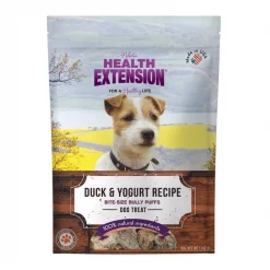 Flash Sale ✨ Health Extension Bully Puffs Grain-Free Duck & Yogurt 🦮 Dog Treats ✨