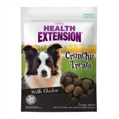 New 😀 Health Extension Large Heart-Shaped Crunchy 🦮 Dog Treats ✨