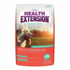 Best deal 🌟 Health Extension Grain-Free Buffalo & Whitefish Recipe Dry 🐶 Dog Food ❤️
