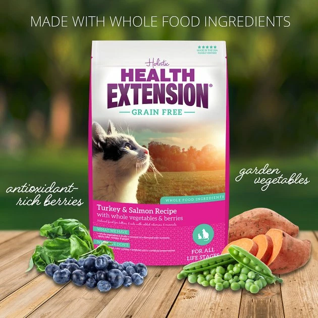 New 🛒 Health Extension Grain-Free Turkey & Salmon Recipe Dry Cat Food ✔️ 5 New 🛒 Health Extension Grain-Free Turkey & Salmon Recipe Dry Cat Food ✔️ - Image 5