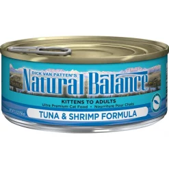 New 🎁 Natural Balance Ultra Premium Tuna with Shrimp Formula Canned Cat Food 🤩