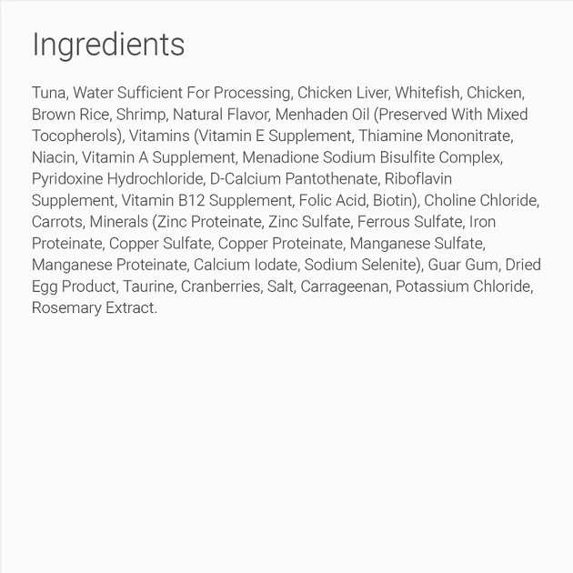 New 🎁 Natural Balance Ultra Premium Tuna with Shrimp Formula Canned Cat Food 🤩 3 New 🎁 Natural Balance Ultra Premium Tuna with Shrimp Formula Canned Cat Food 🤩 - Image 3