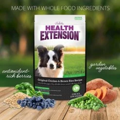 New ✔️ Health Extension Original Chicken & Brown Rice Recipe Dry 🐕 Dog Food 🔥 -Cheap Natural Balance Store 88699 PT4. SY630 V1595626259