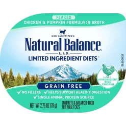 Buy ๐งจ Natural Balance L.I.D. Limited Ingredient Diets Chicken & Pumpkin Formula Shreds Grain-Free Wet Cat Food โจ
